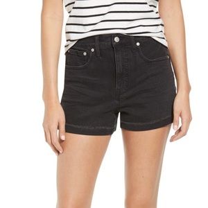 Madewell High Rise Denim Shorts in Lunar size 28